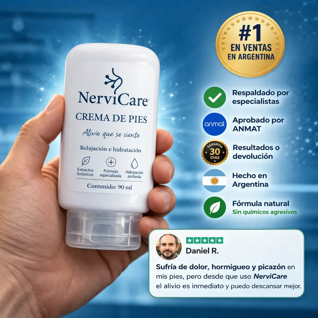 NERVICARE® – ¿Vives Con Pinchazos, Ardor y Entumecimiento? Repara Tus Nervios Y Calma el Dolor En 7 Días