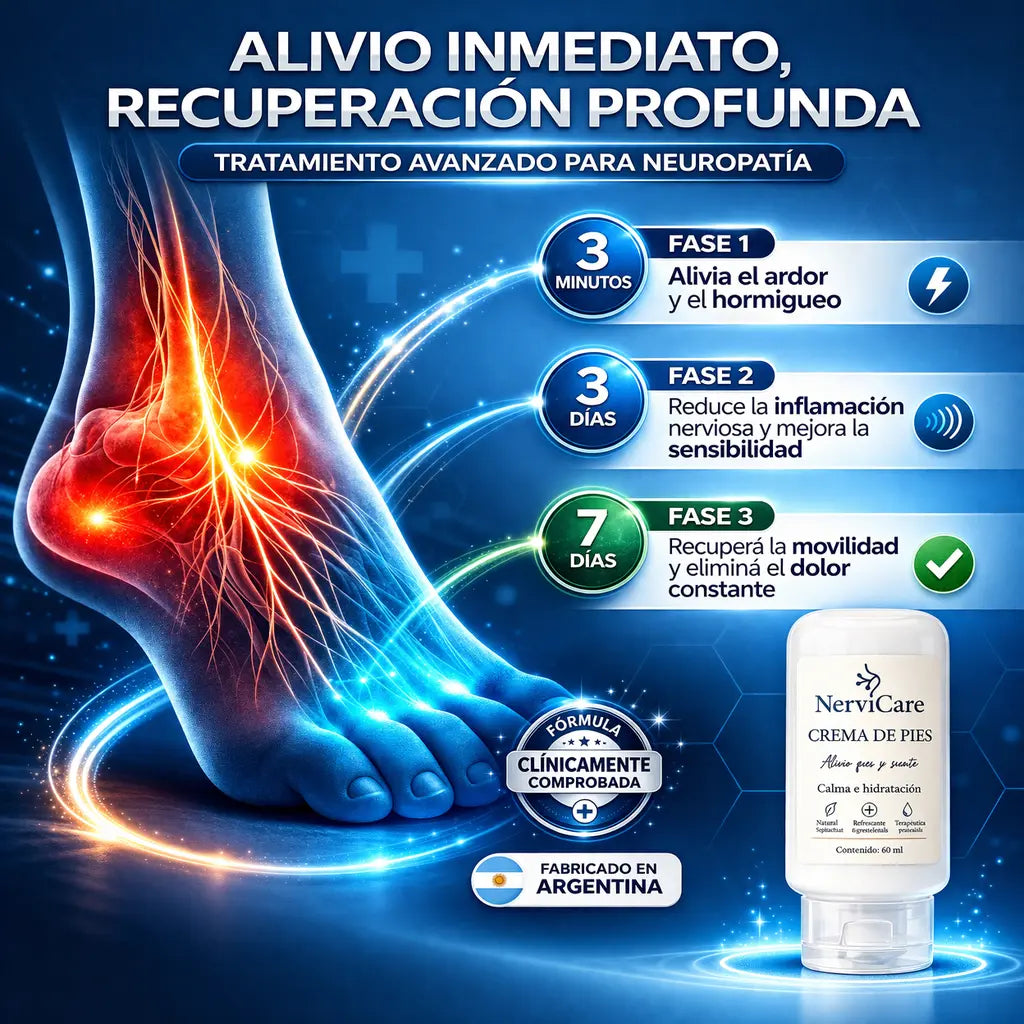 NERVICARE® – ¿Vives Con Pinchazos, Ardor y Entumecimiento? Repara Tus Nervios Y Calma el Dolor En 7 Días
