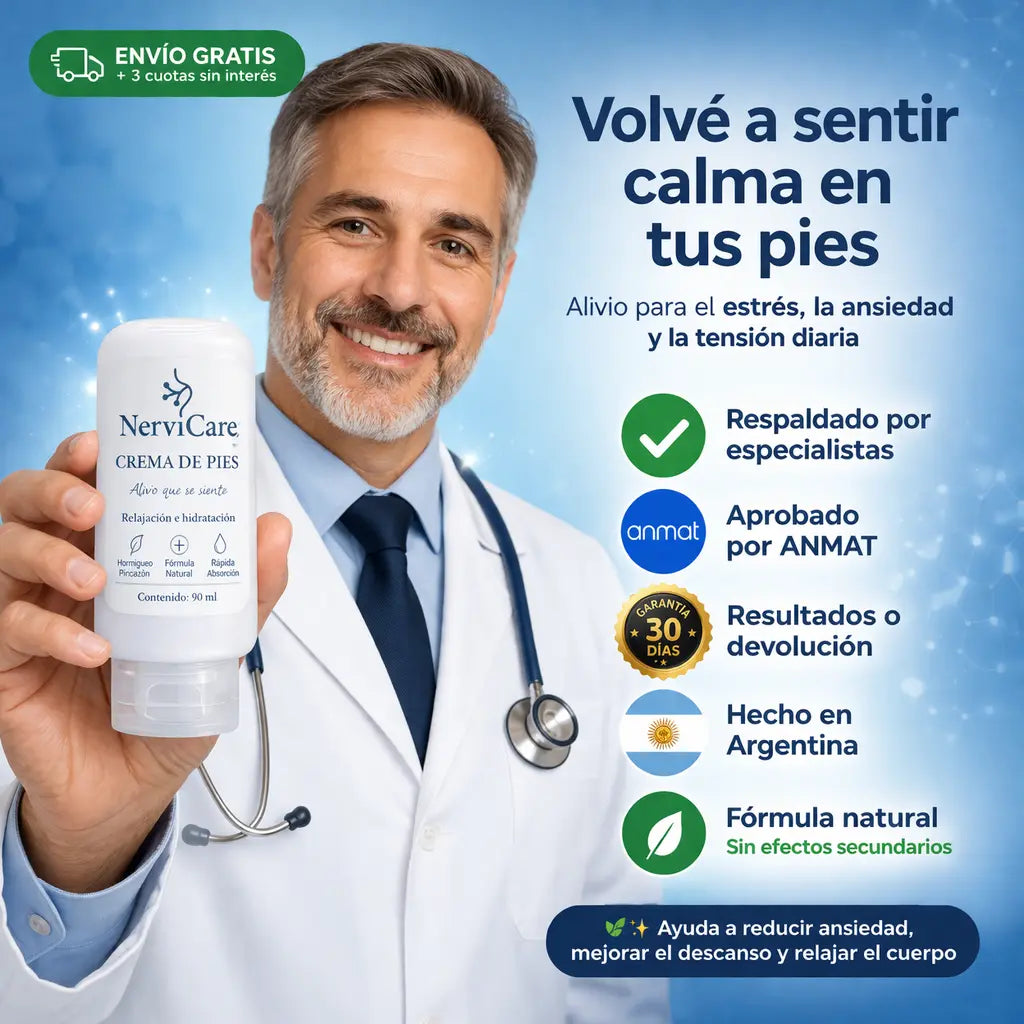 NERVICARE® – ¿Vives Con Pinchazos, Ardor y Entumecimiento? Repara Tus Nervios Y Calma el Dolor En 7 Días