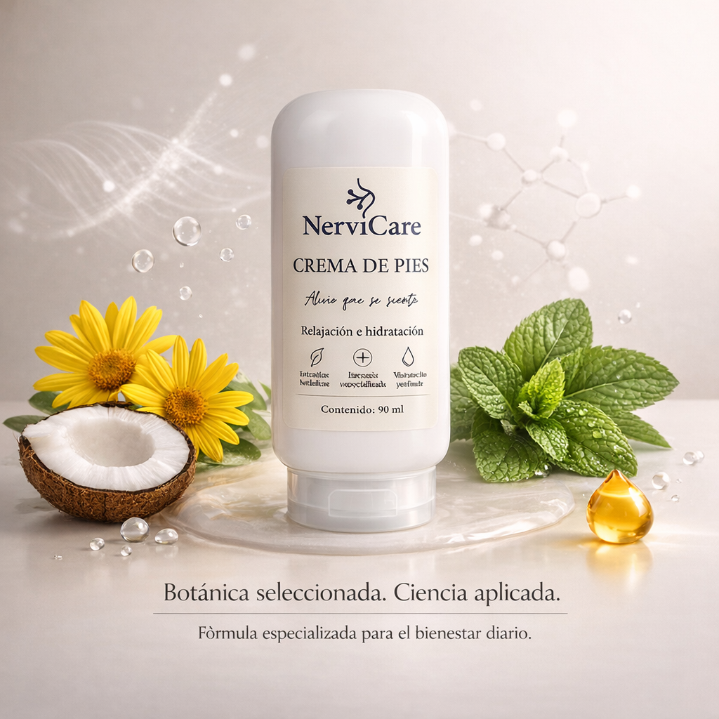 CREMA DE PIES NerviCare, alivio que se siente.